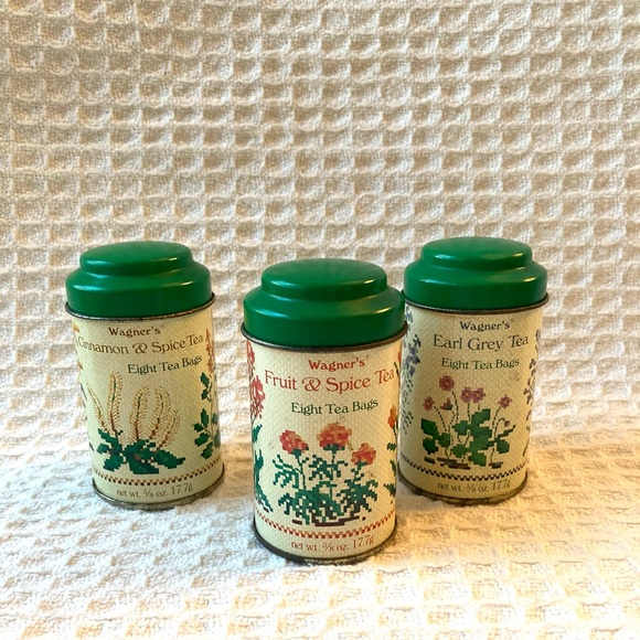 John Wagner & Sons Vintage Set Of 3 Tea Tins Empty - Picture 1 of 11